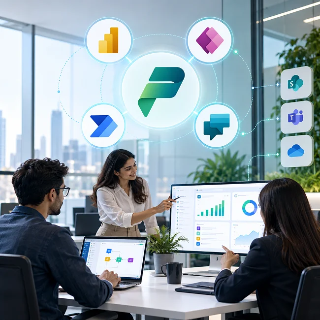 What do Power Platform consulting services entail?